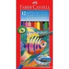 Astuccio 12 matite colorate acquerellabili con pennello