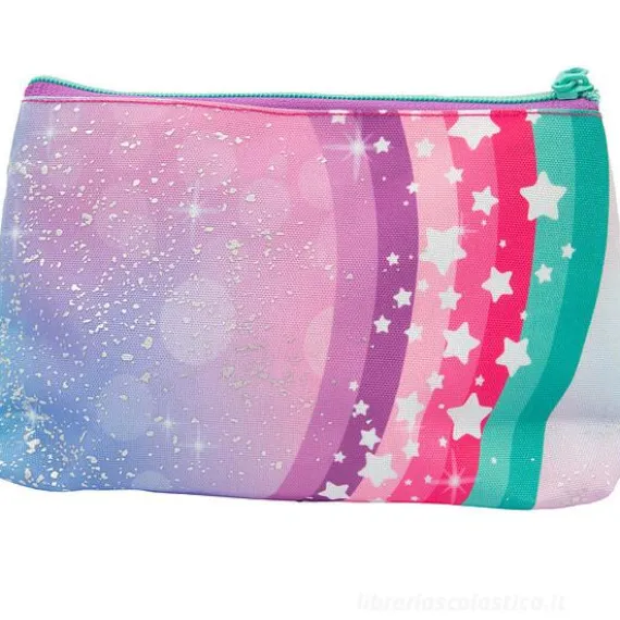 Astuccio maxi bustina 2 scomparti GoPop Unicorn