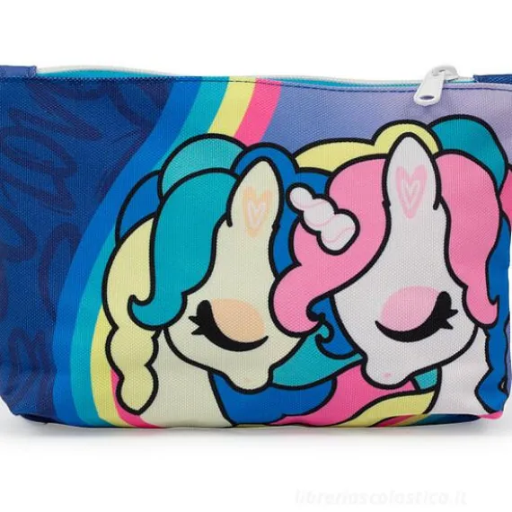 Astuccio maxi bustina 2 zip GoPop Unicorn
