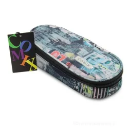 Astuccio ovale organizzato Comix All Over. Patchwork