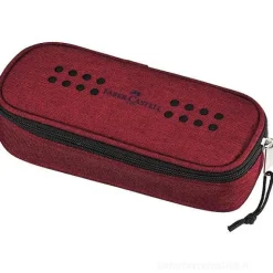 Astuccio Ovalino Grip rosso marsala
