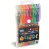 Astuccio 8 penne a gel glitterate e profumate