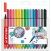 Astuccio 15 penne colorate Stabilo Pointmax