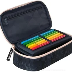 Astuccio Satch rigido extra large con divisorio portapenne e finestra per l'orario Street Ink