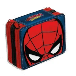 Astuccio Spider-Man 3 scomparti e accessori