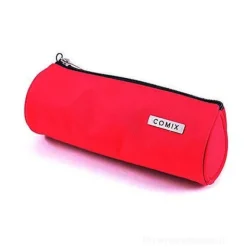 Astuccio tombolino monocolore Comix. Ruby Red