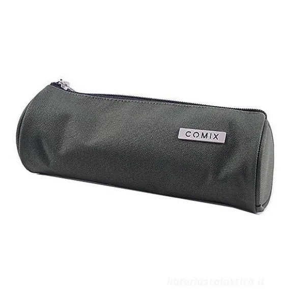 Astuccio tombolino monocolore Comix. Military green