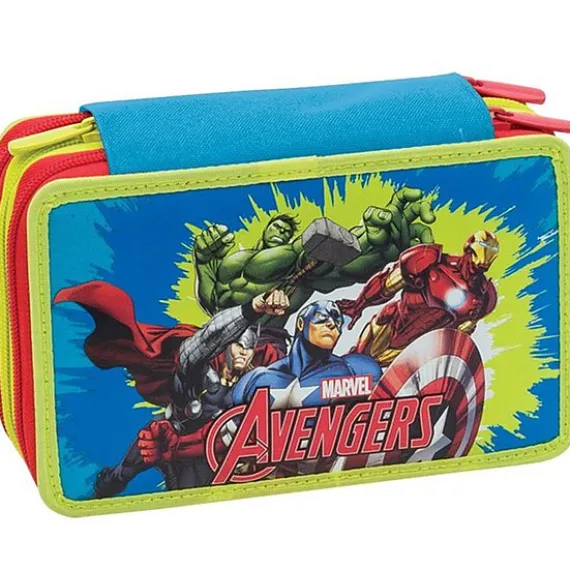 Astuccio Triplo Avengers