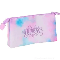 Astuccio Triplo K-pop Demon Hunters Rosa