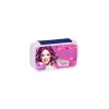Astuccio triplo scomparto Violetta Disney completo con 43 pezzi