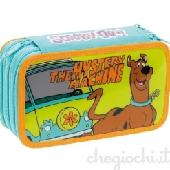 Astuccio triplo Scooby Doo