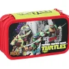 Astuccio triplo Turtles completo con 43 pezzi