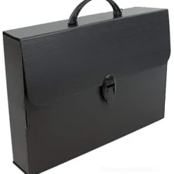 Balmar 2000 PF14254TB Valigetta Every Line Total Black 254/P, Formato 27 x 37.5 x 8 cm in Polionda Nero