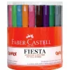 Barattolo 60 pennarelli Fiesta Jumbo colori assortiti