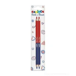 Blister 2 matite colorate Red e Blue