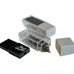 Blister 10 mine HB per compasso con temperino