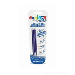 Blister 3 refill per penna cancellabile OOPS blu