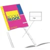 Blocco collato rinforzato Book and Block A4 righe