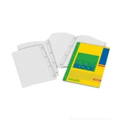 Blocco collato rinforzato Book and Block A4 quadri