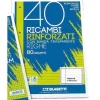 Blocco 40 fogli ricambio rinforzati per copertine ad anelli A4 righe B