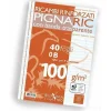 Blocco 40 fogli ricambio rinforzati A4 PignaRic rigatura 0B 3° elementare