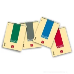 Blocco Notes A5 a spirale (15x21) rigatura 5 mm
