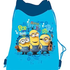 Borsa Minions Blu 30x40 (7169)