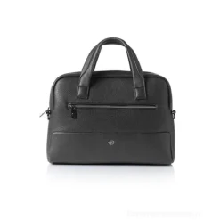 Borsa porta computer Slim Gate Trended in ecopelle nero (9216GAT34)