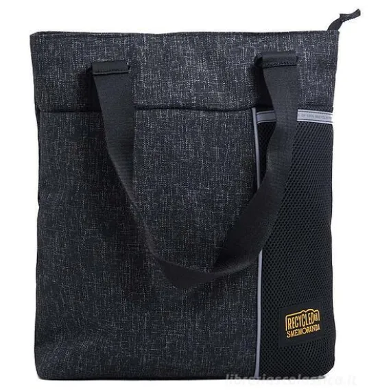 Borsa Recycled Collection Smemoranda nero melange