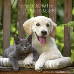 Calendario 2022 Animal Friendship 30x30