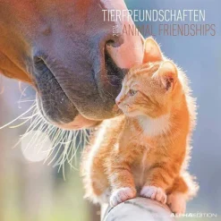 Calendario 2024 Animal Friendship cm 30x30