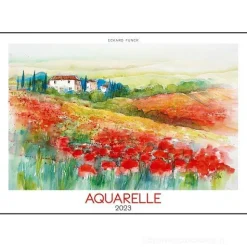 Calendario 2023 Aquarelle 49,5x33