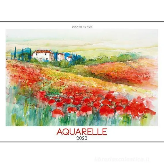 Calendario 2023 Aquarelle 49,5x33