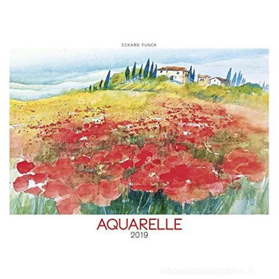 Calendario 2019 Aquarelle 48,5x34 cm