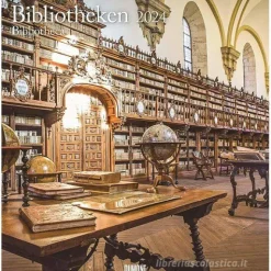 Calendario 2024 Bibliotheken cm 45x48