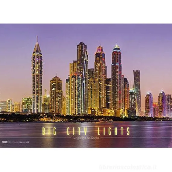 Calendario 2019 Big City Light 49,5x34 cm