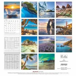 Calendario 2025 By the Sea cm 30x30