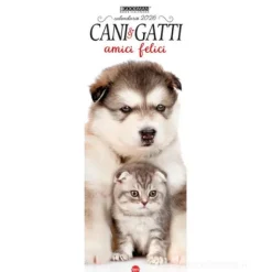 Calendario Cani & Gatti Amici Felici 2026