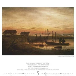 Calendario 2024 Caspar David Friedrich cm 45x48