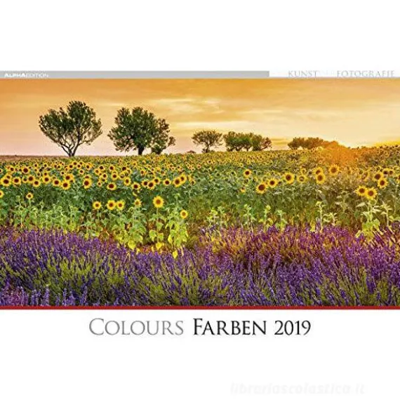 Calendario 2019 Colours 49,5x34 cm