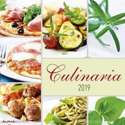 Calendario 2019 Culinaria 30x30 cm