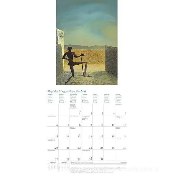 Calendario 2024 Dali cm 30x30