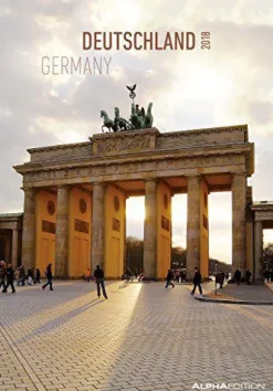 Calendario da muro Germania 2018
