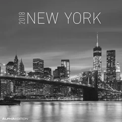 Calendario da muro New York 2018
