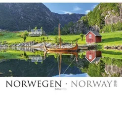 Calendario da muro Norvegia 2018