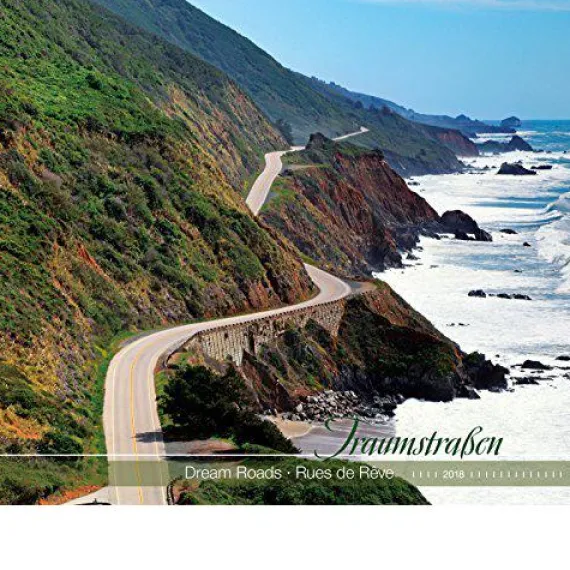 Calendario da muro Strade da sogno 2018