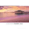 Calendario da parete 2024 Colours cm 49,5x33