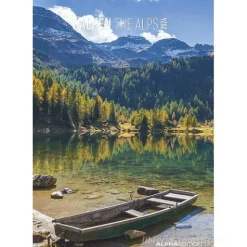 Calendario da parete 2024 The Alps cm 23,7x34
