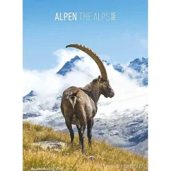 Calendario da parete 2025 The Alps cm 23,7x34