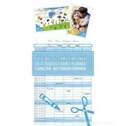 Calendario 2020 Do it yourself Family Planner 21x45 cm